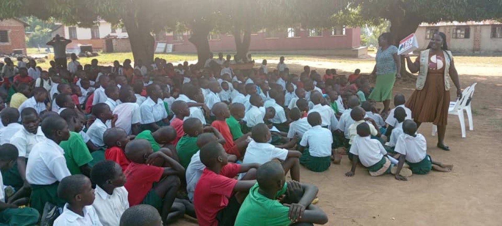 School assembly awareness session